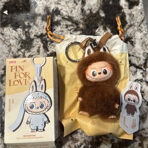 Letter L Pin for Love Labubu
